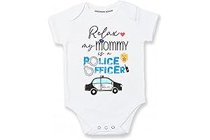 Baby Clothes for Little Officers: 'My Daddy is a Police Officer'