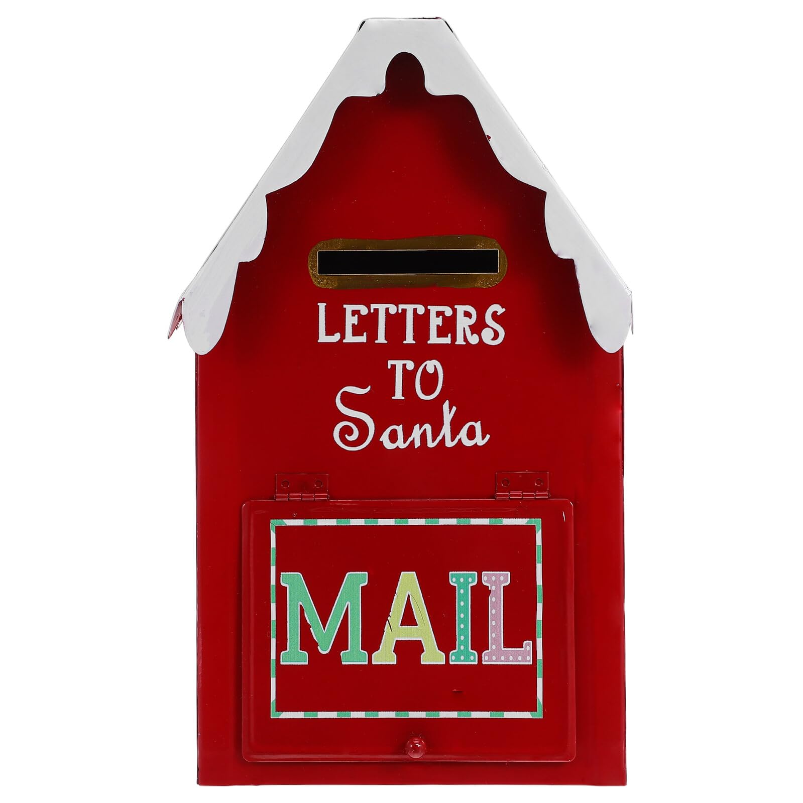 Boîte aux lettres de Noël décorative pour animer votre entrée de maison