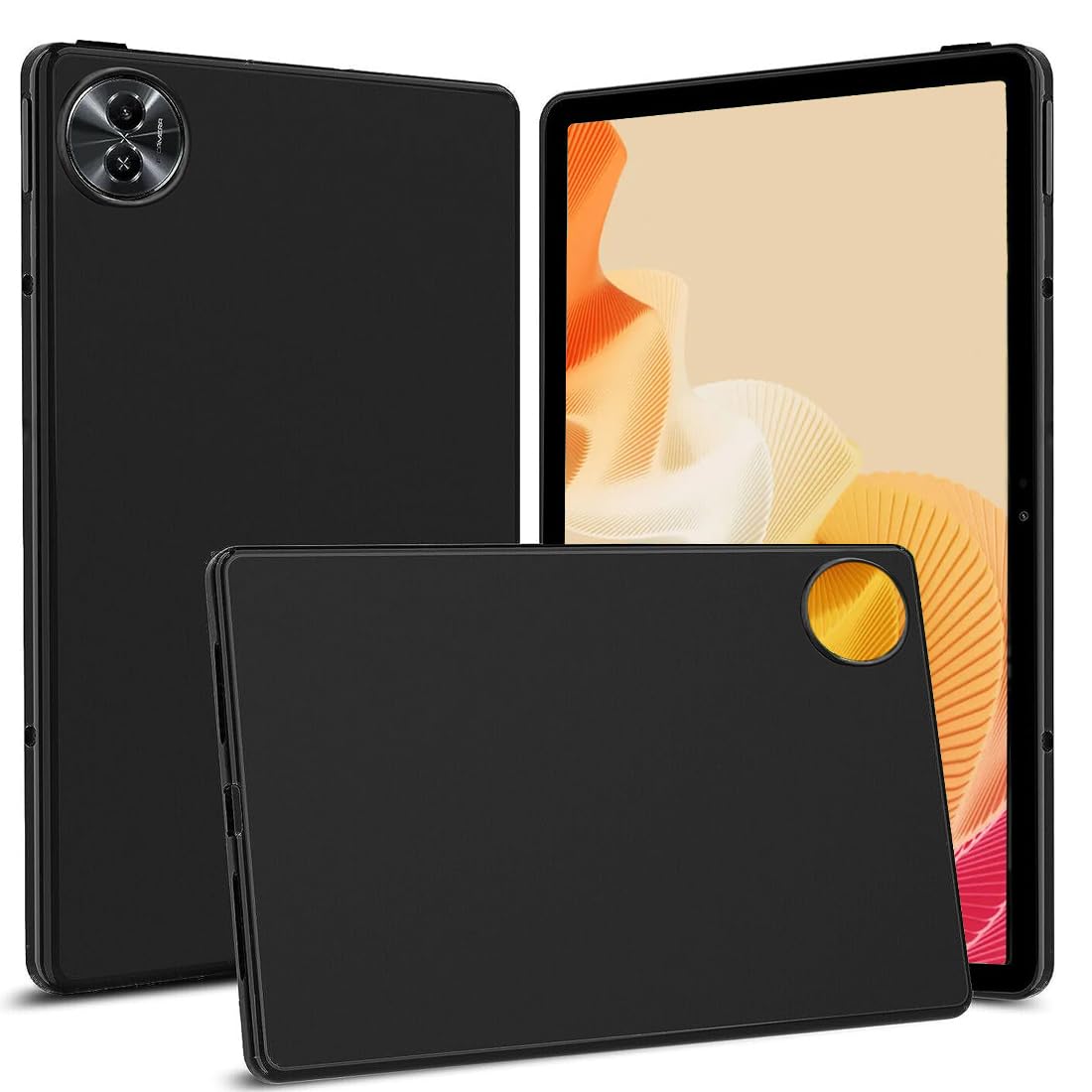 Zaoma Matte Design Soft Silicon Back Case Cover Compatible for Realme Pad 2 11.5 inch Tablet - Black (B0CF1HFJRB) Amazon Price History, Amazon Price Tracker