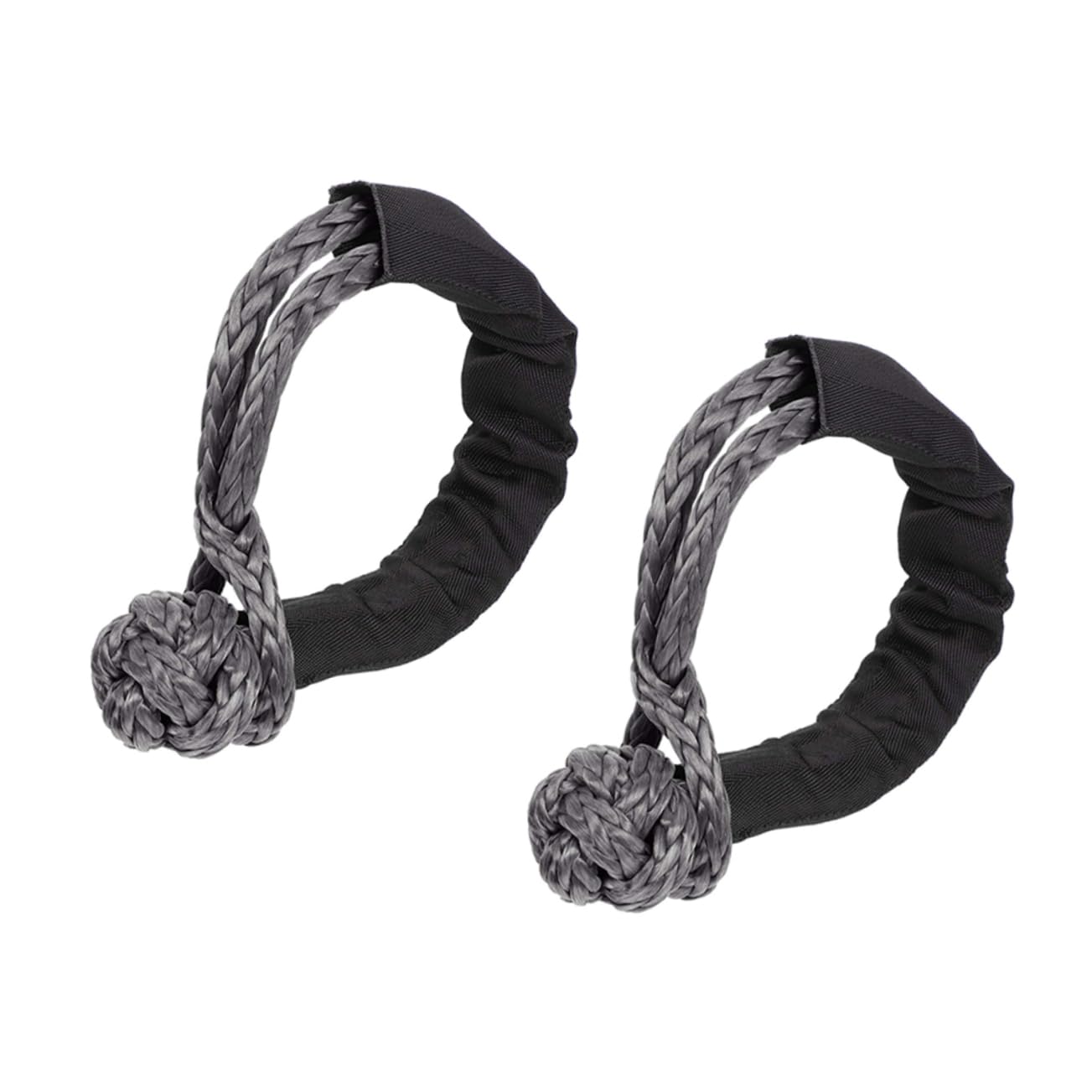 GALPADA 2pcs Portable Soft Shackles Strong Nylon for Practical Knot Rope Operations