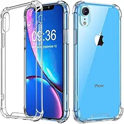 Capa Capinha Transparente Anti Impacto Para iPhone XR | Bordas Reforçadas Fechada Na Câmera Proteção Completa Contra Quedas E Riscos | Case Flexível Cristal Clear
