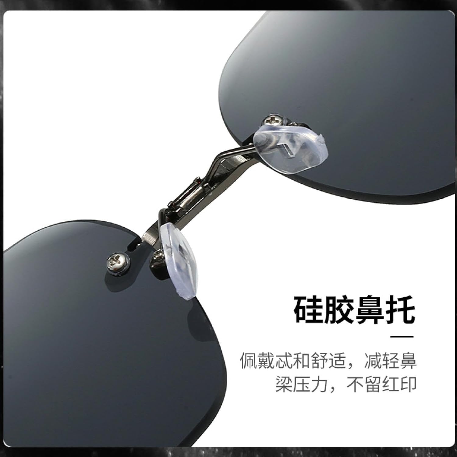 Sunglasses Fashion Metal Frame Women Men for Female Male Ellipse Sunglasses