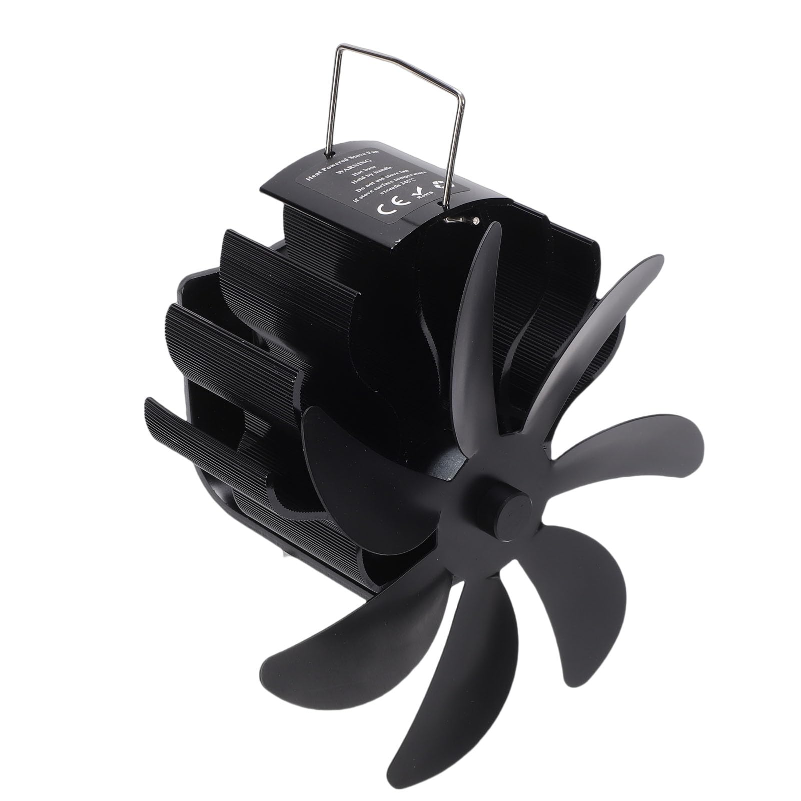 Ventilatore per Stufa a Legna Termico Ad Alta Efficienza Non Elettrico per Caminetti e Stufe a Pellet