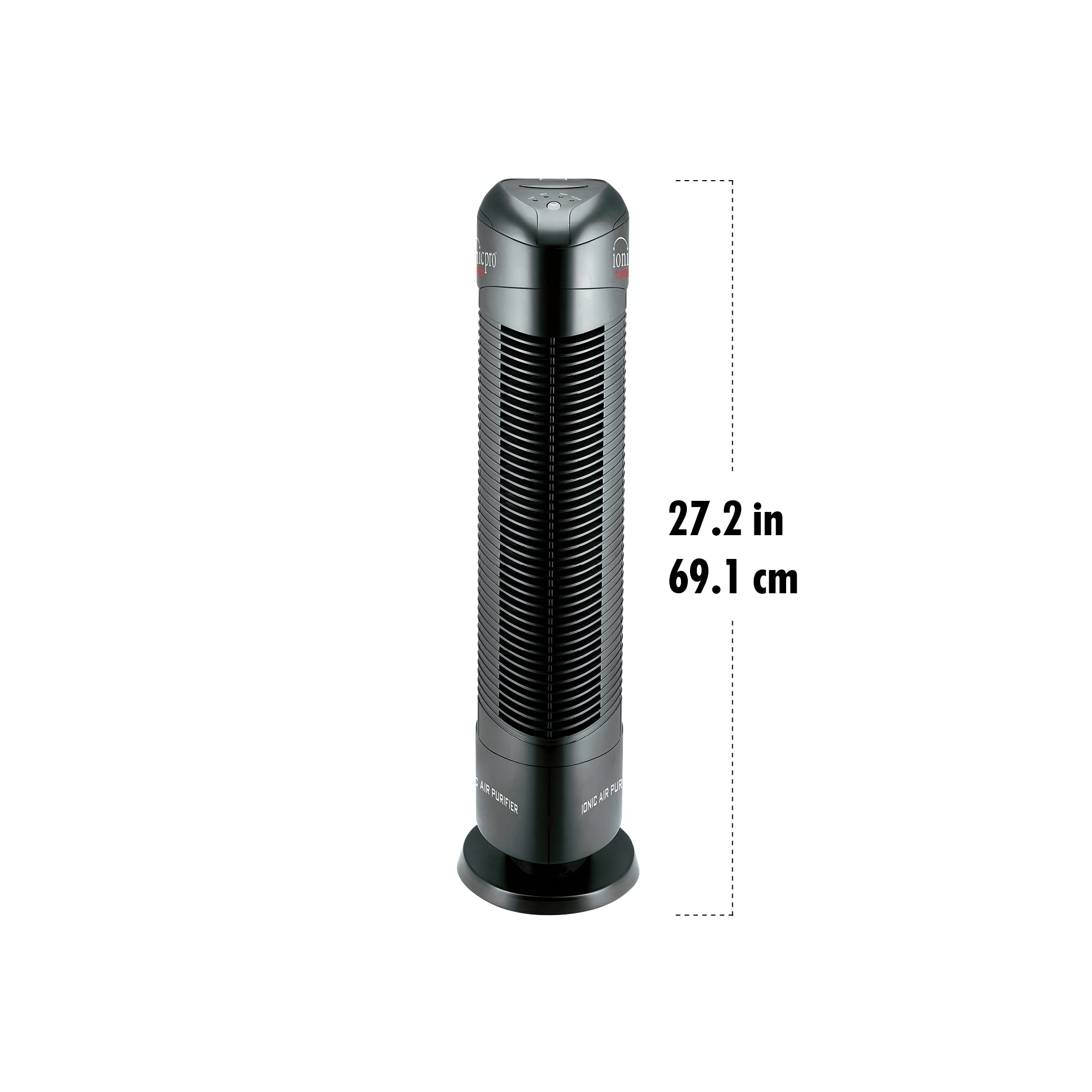ENVION Ionic Pro TA500 - Purificador de aire con ionización, tres niveles de potencia, funcionamiento silencioso, negro
