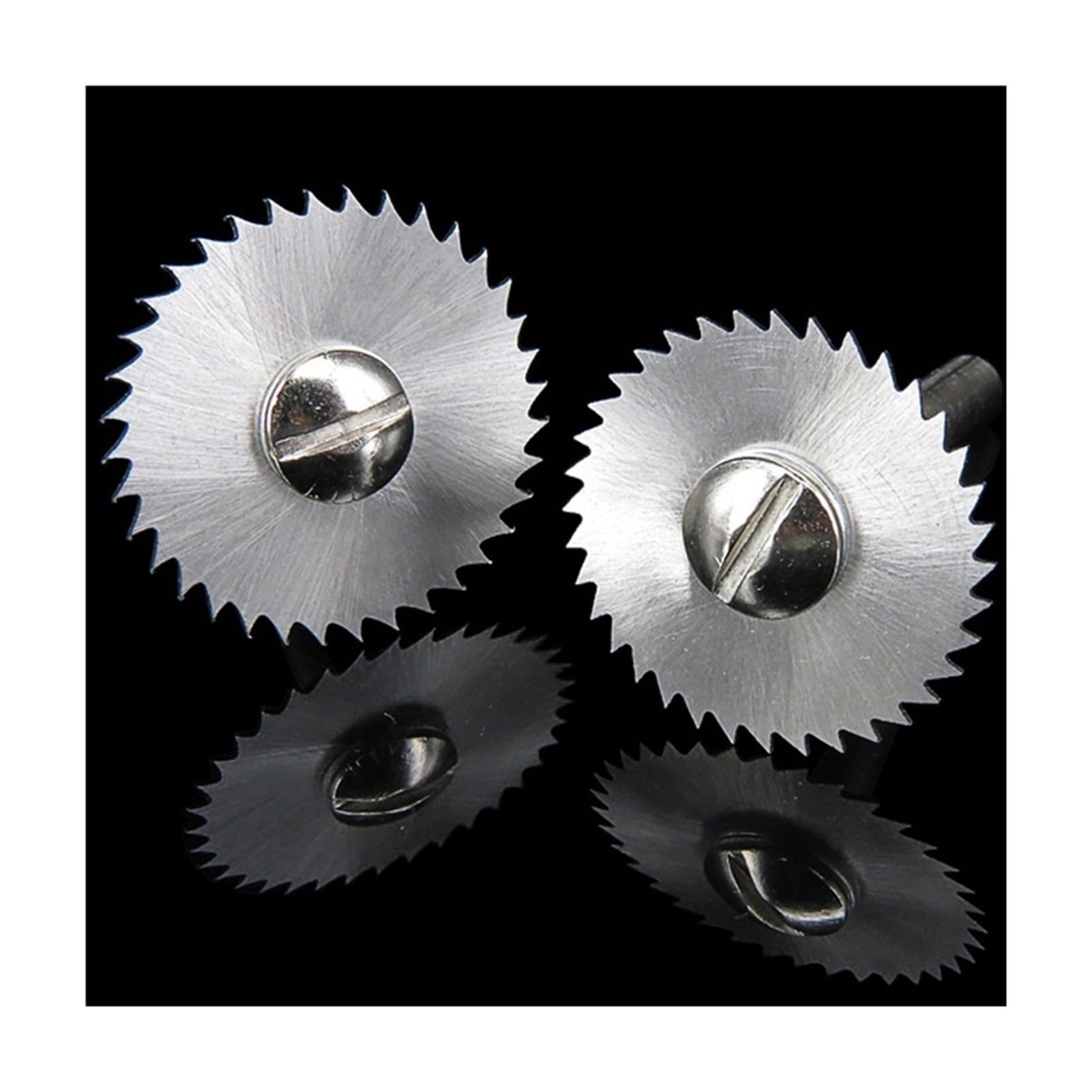 Kangsiyu 1pcs Saw Blades Mini Circular Whee Blade Hss Cutting Metal Disc Rotating Drilling Tool Accessories for Wood Plastic Aluminum