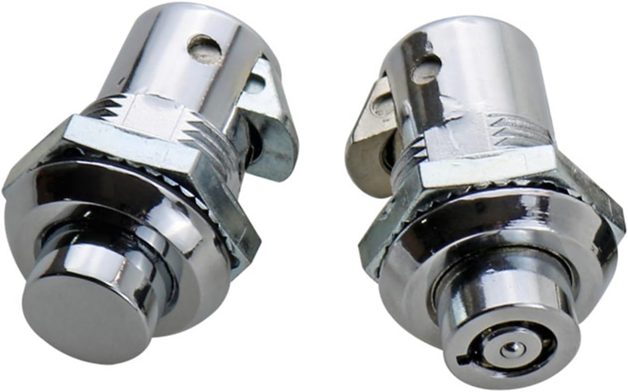 Zinc Alloy Cabinet Button Lock Embedded Small Impact Door Lock 1Pcs(MS064)