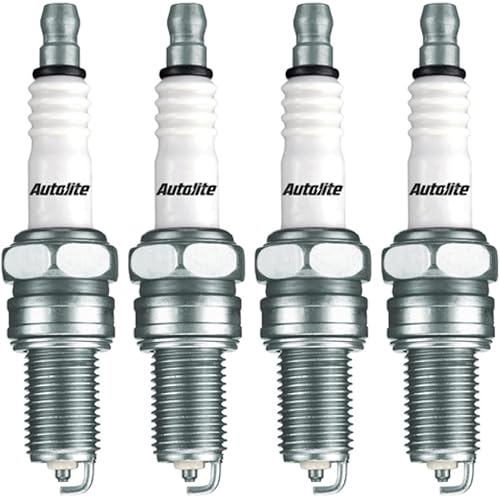 Autolite 4164-4PK Bujía de resistencia de cobre, paquete de 4