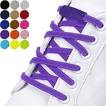 DALLAR Elastic Shoelaces - No Knots with Quick Closure - for Adults and Children - Easy to Use Elastic Laces for Sports Shoes, Casual, Running Shoes