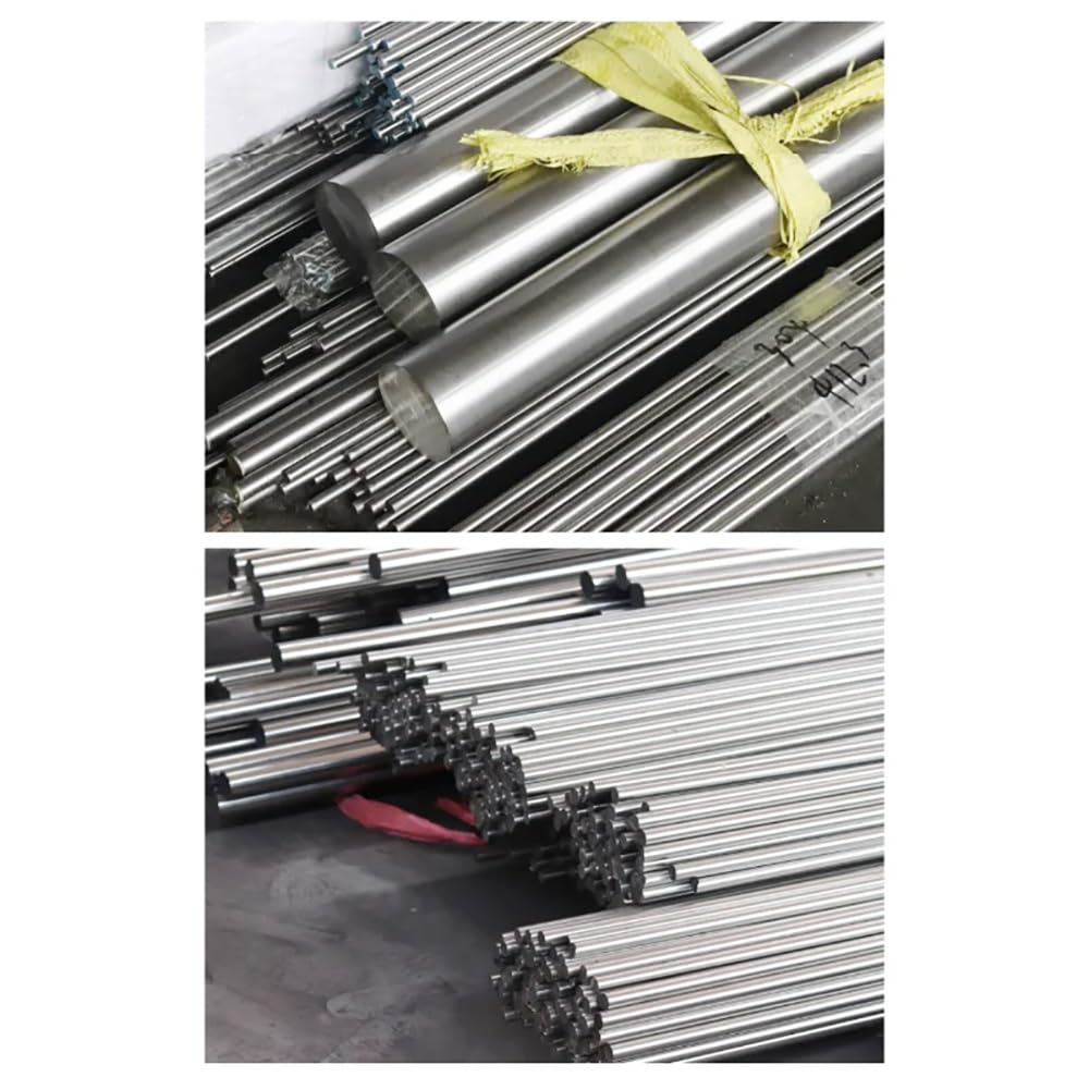 1 Szt. Pręty Ze Stali Nierdzewnej 304, Średnica 2/3/4/5/6/8/10mm, Długość 100-500mm Gładkie, Proste Metalowe Metryczne Pręty Z Okrągłym Wałem(10mm,500mm)