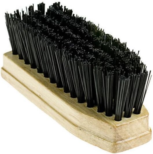 Escova para Cascos de Cavalos Horze com Cerdas Firmes Preta 11,43 x 3,81 x 5,08 cm