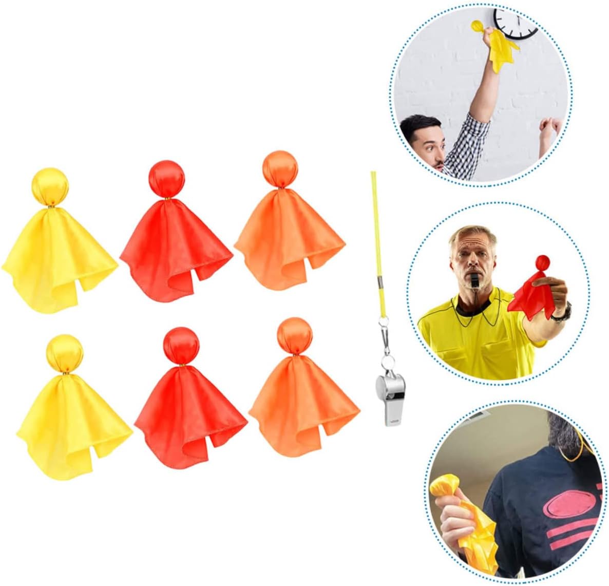 Football Penalty Flag Referee Flags Soccer Cards Net Soccer Goal Flag Football Belts Soccer Stickers