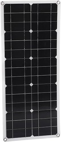 Miniatura 1 de Asixxsix Solar Panel Kit, 100W OBD Plug Solar Charge Controller Foldable Panel Energy Storage Flexible, Monocrystalline Kit for Outdoor RV Boat