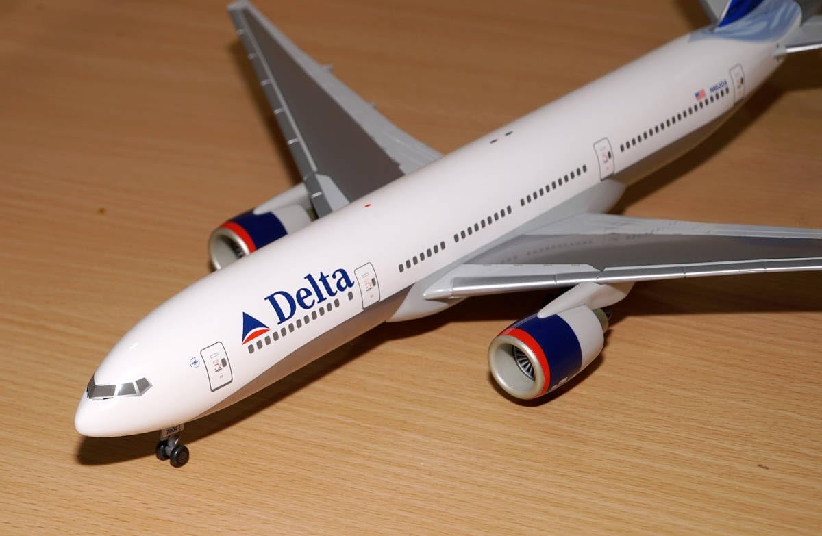 herpa 1/200 ボーイング Boeing 777-200 Delta デルタ航空 Herpa Wings