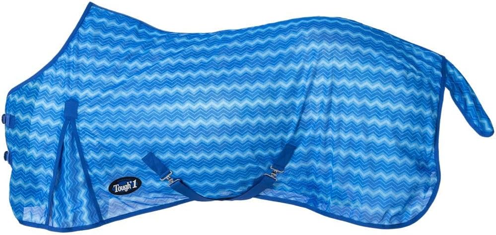 Tough 1 Chevron Ombre Mesh Fly Sheet Royal 81