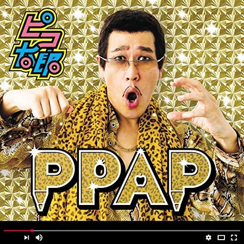 タレント・お笑い芸人 PIKOTARO.Autographed PPAP PHOTO T-shirt