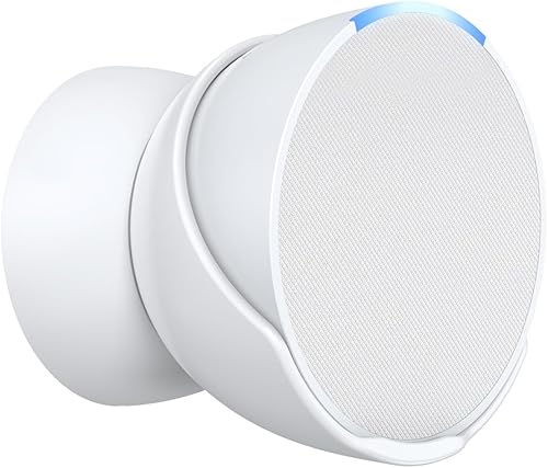 Maxonar Soporte de pared Pop para altavoces inteligentes compatible con Echo Pop, accesorios para altavoces Google Nest, ahorra espacio, gestión de