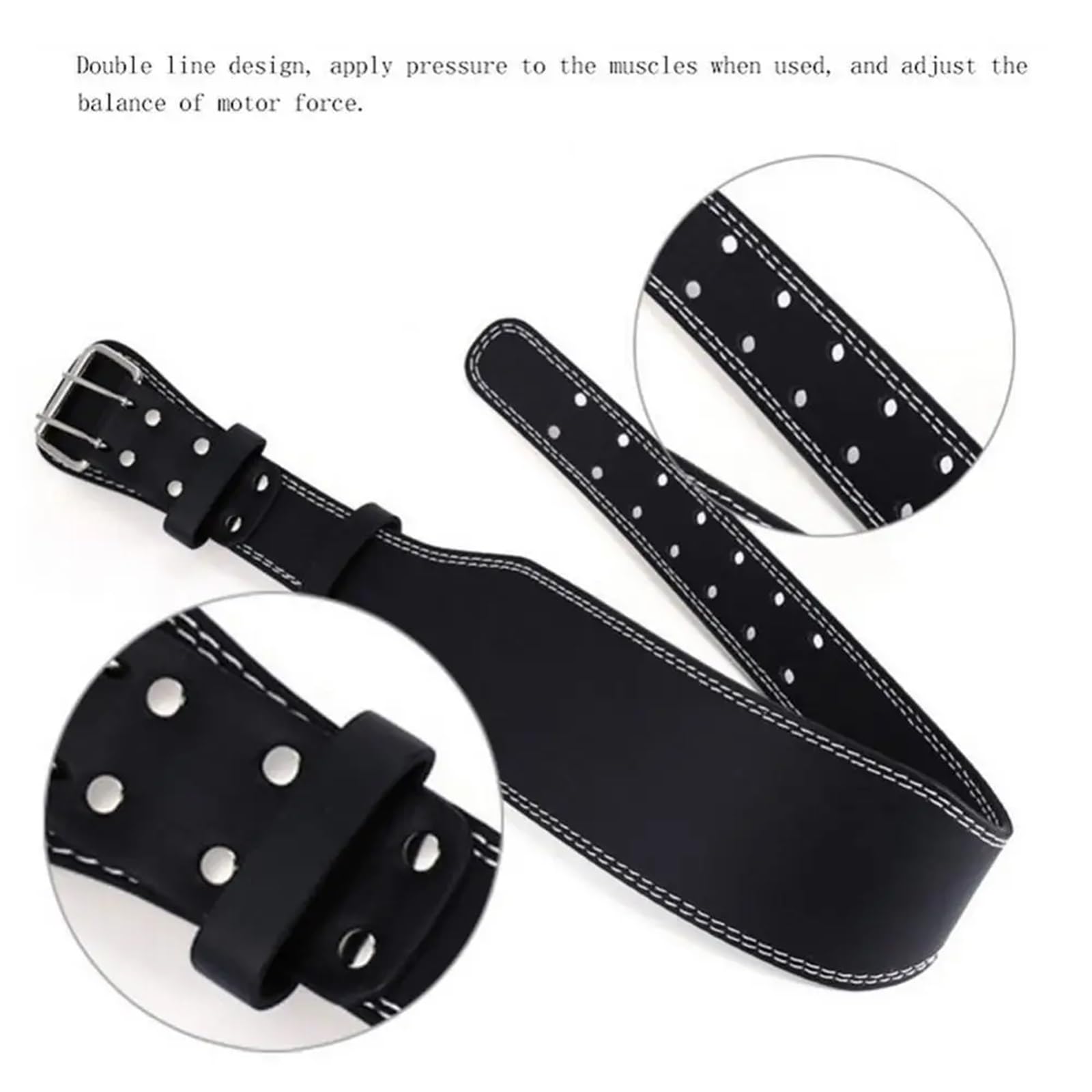 Ceinture De Leste Musculation Ceinture de dynamophilie unisexe protection d'entraînement d'haltérophilie lombaire pour la Salle de Sport