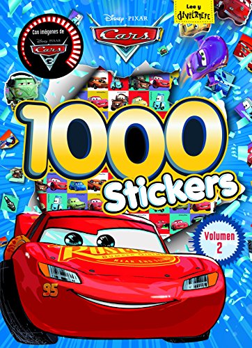 Cars. 1000 stickers. Volumen 2: Libro de actividades con 1000 pegatinas