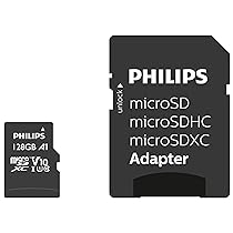 Philips Micro SDXC Card, 128GB USH-I U1 i (fm12mp45b10)