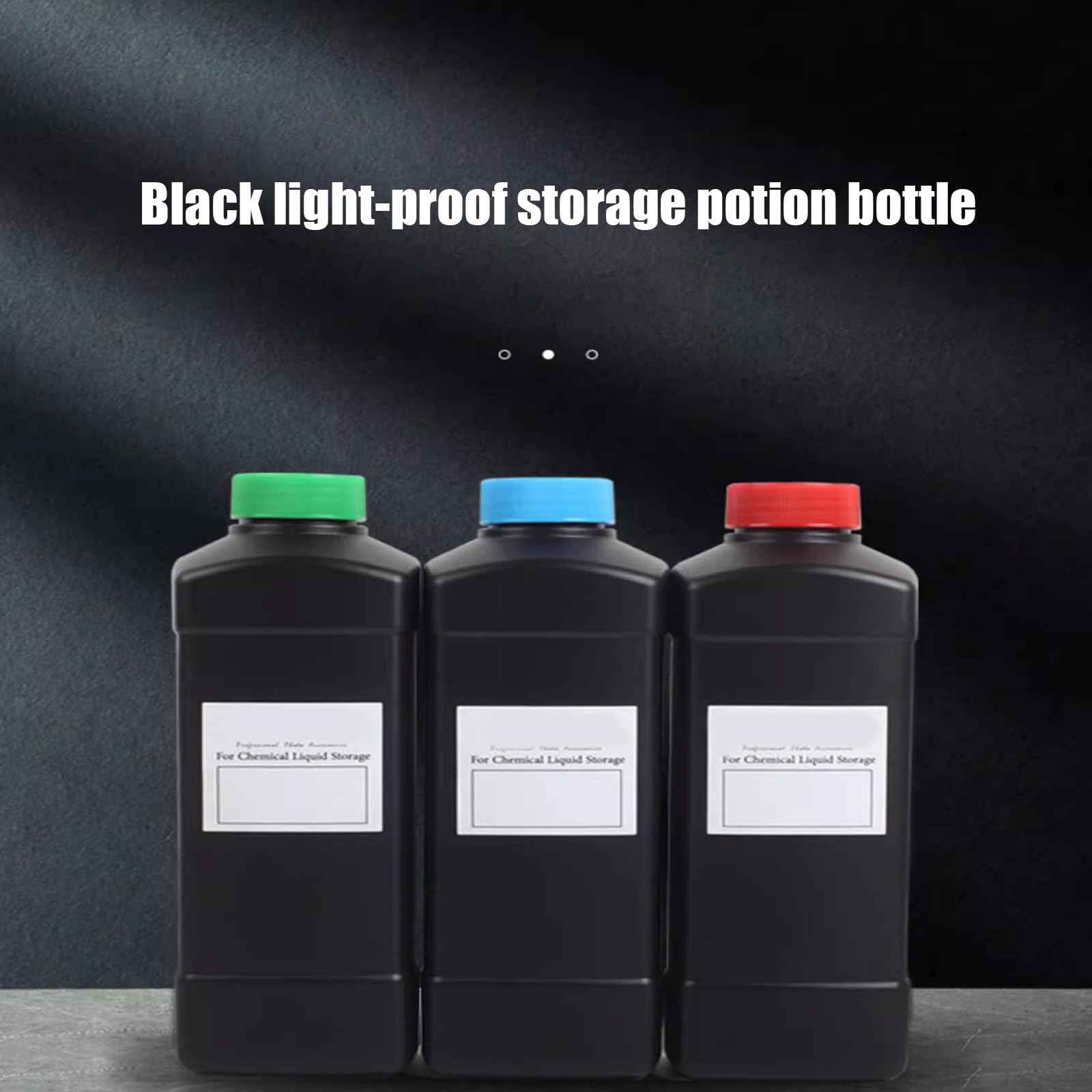 1/2/3Pcs 1000ml Negativi Film Sviluppatore Bottiglie di Stoccaggio Contenitore Liquido Camera Oscura Film Sviluppo Forniture Chimicamente Resistente Stoccaggio Camera Oscura