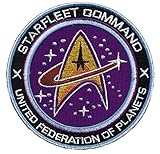 Patch Squad Men's Tactical Star Trek TNG STARFLEET COMMAND United Federation of Planets