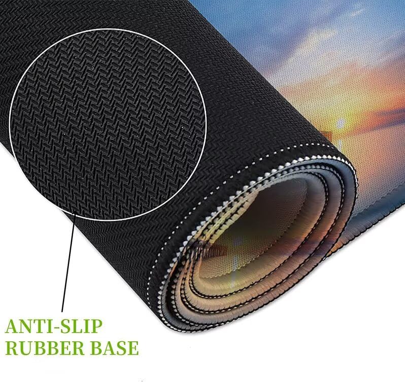 Tapis de souris pont grand format étanche pour aménager un setup PC gaming esthétique - 5