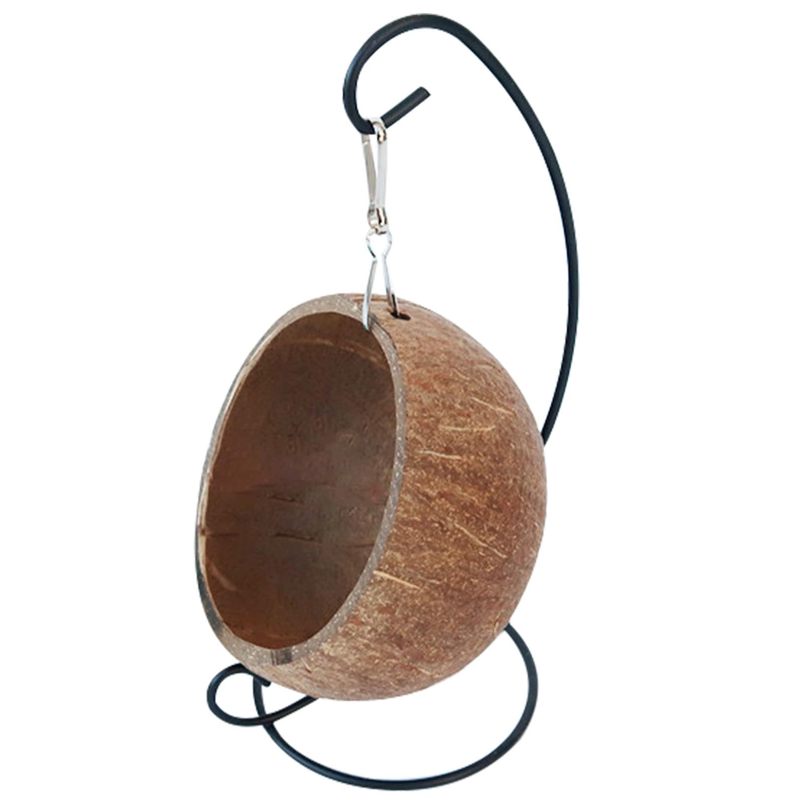 Ssdkpe Hamster Bed, Natural Shell Hammock For Hamsters - Suspension Husk Hamster Bed House With Warm Pad, Small Animal Habitat Decor