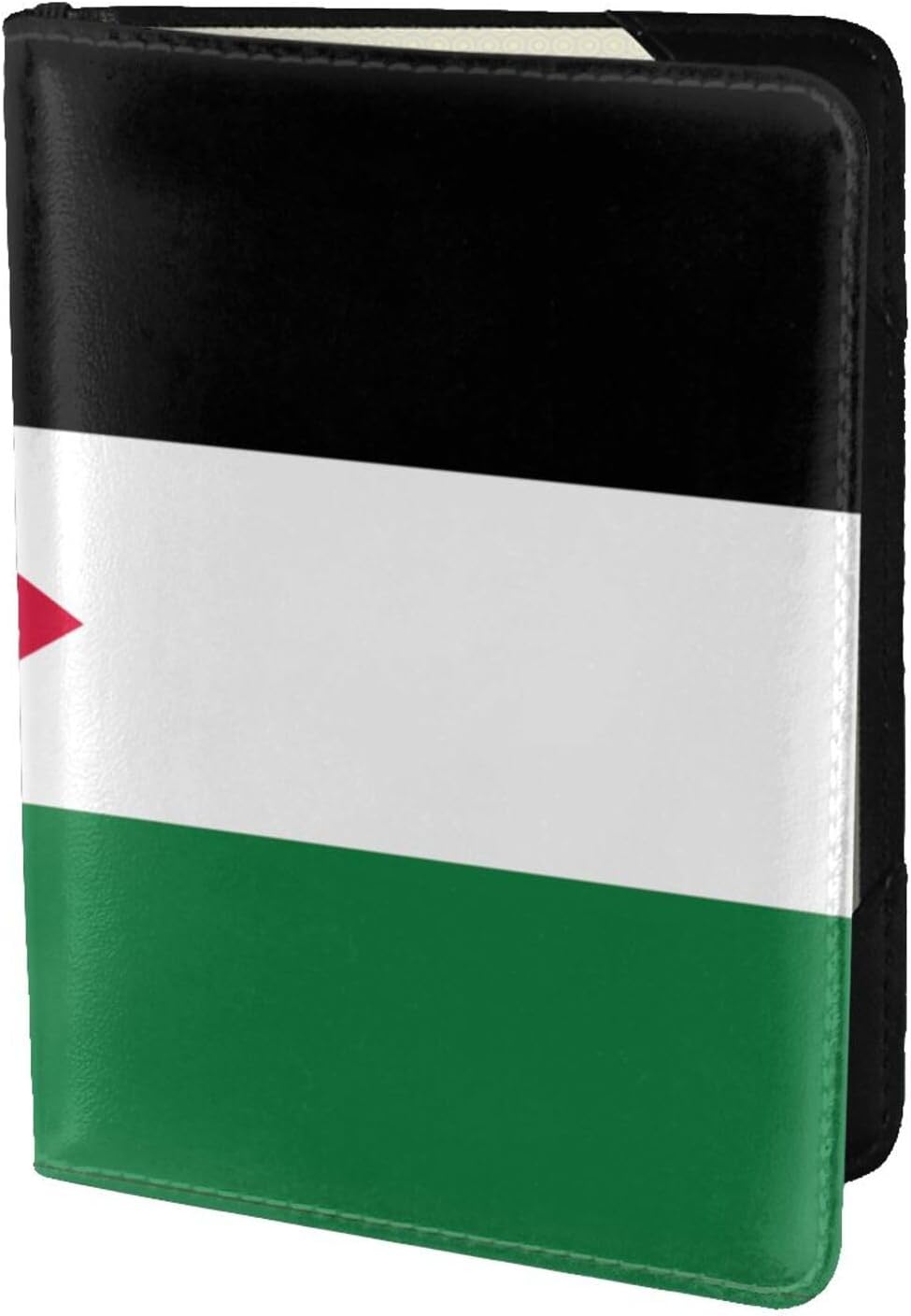 Jordanian flag print Passport Cover, Passport Holder Cover Wallet Passport Wallet Case for Cards and Documents