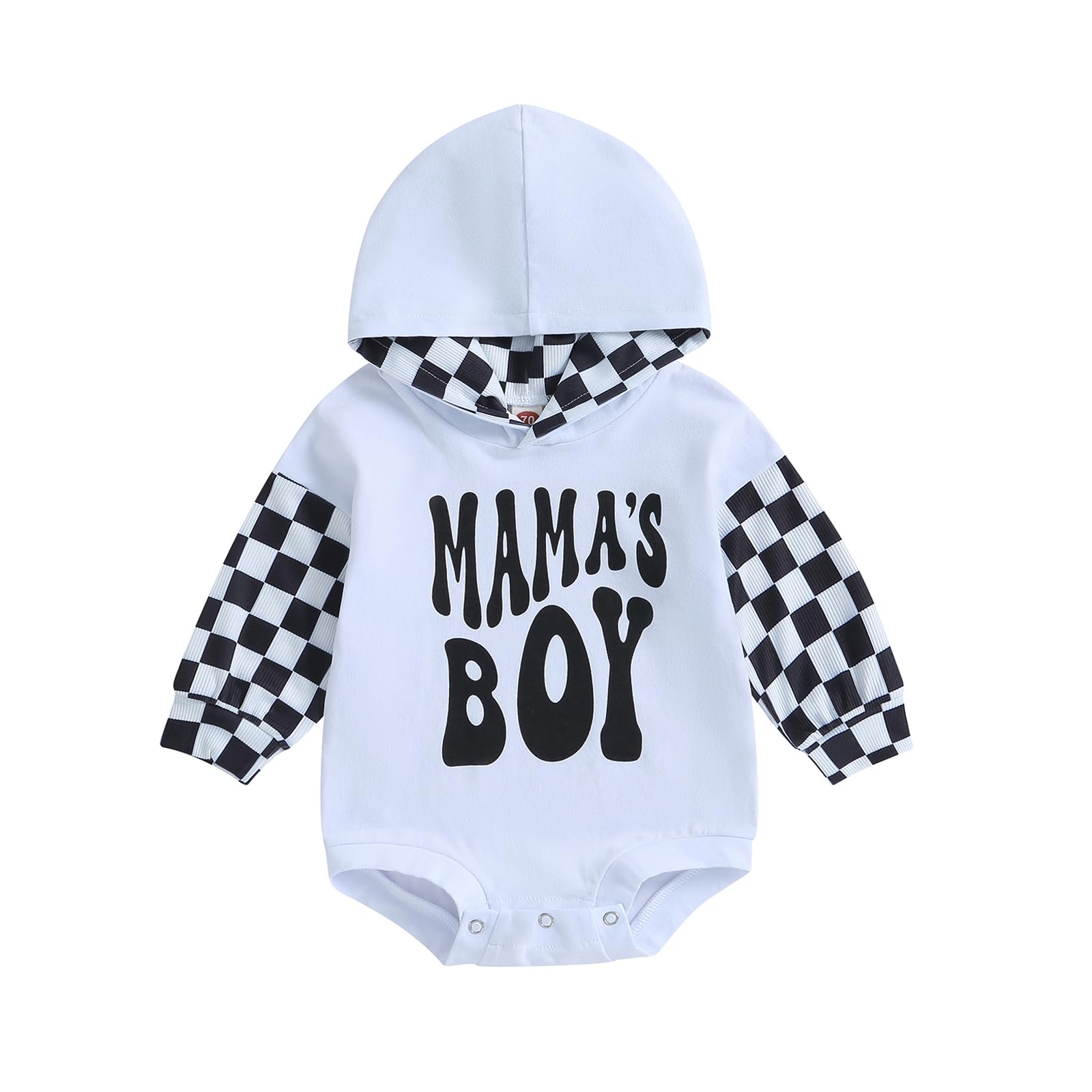 DouhoowBaby Sweatshirt Romper Baby Boy Hoodies Infant Boy Hooded Romper Baby Fall Winter Christmas Clothes