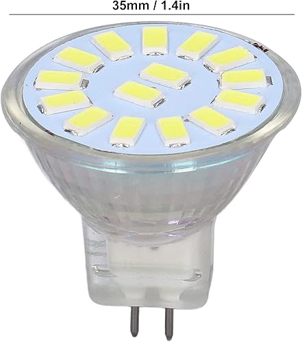 Miniatura 6 de Haofy Bombillas LED MR11, 4 bombillas de 5 W de inundación, bombillas para exteriores de paisajeacentoluces de pista de interiores, blanco