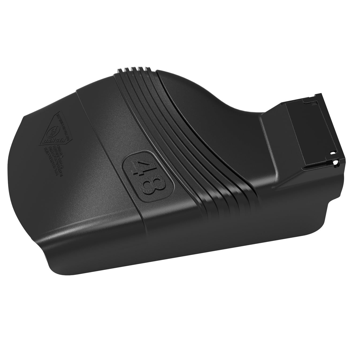 532180655 - Canaleta deflectora para Craftsman 180655 121.9 cm HQV 180655x428 compatible con Husqvarna YTH2348 EZ4824 Z4822 Z4218 Z5426