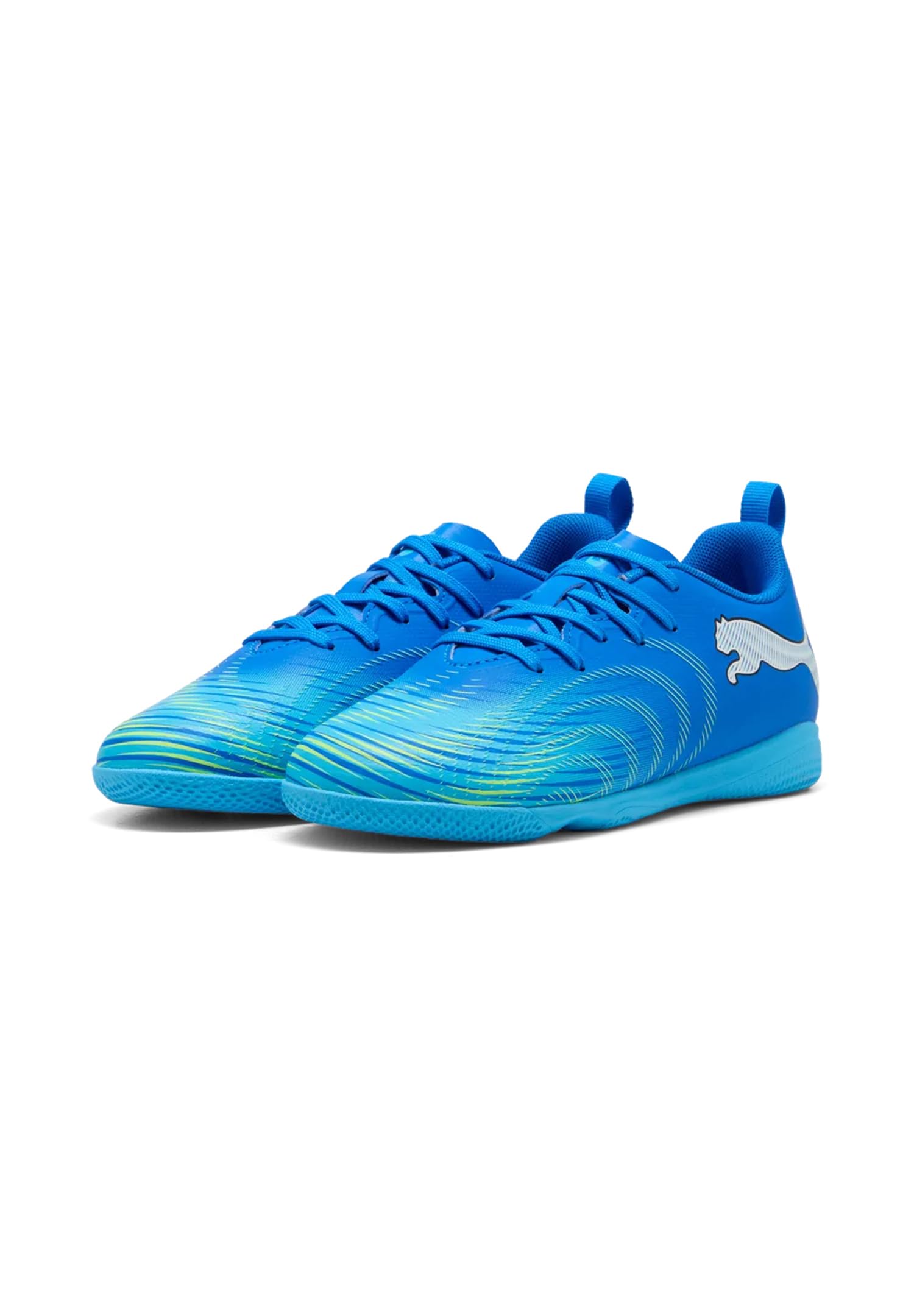 Puma Future 9 Play IT JR Fußballschuh, Ultra Blue White-Luminous Blue-Fizzy Melon, 44 EU