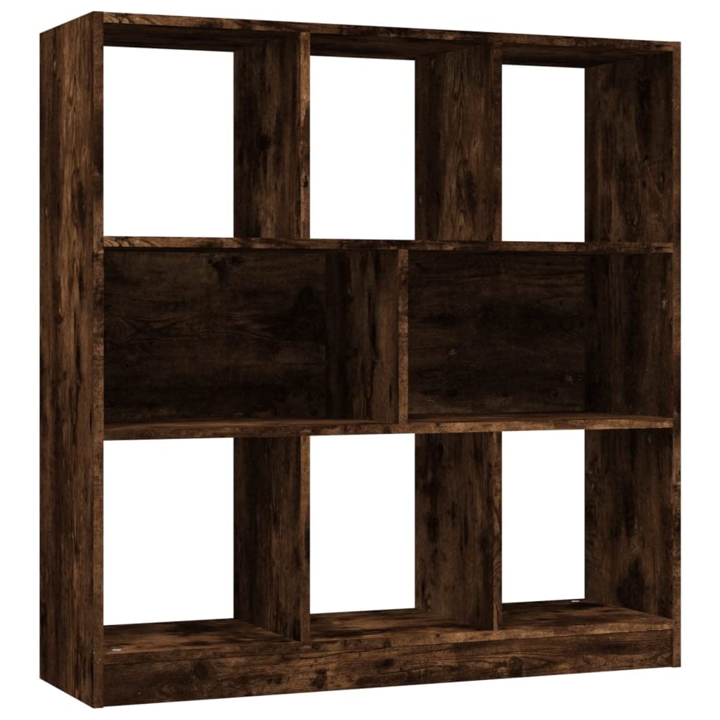 Generisch Bücherregal Räuchereiche 97,5x29,5x100 cm Holzwerkstoff,Möbel,Regalsysteme,Bücherregale Bücherschränke-826378