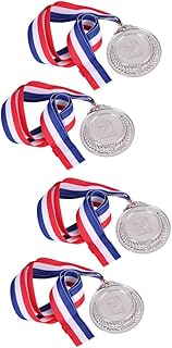 INOOMP 4 pcs Sports Medals Wheat Winner Medal Metal Award Medal Competition Medal Award The Medal Zinc Alloy Ears of Wheat