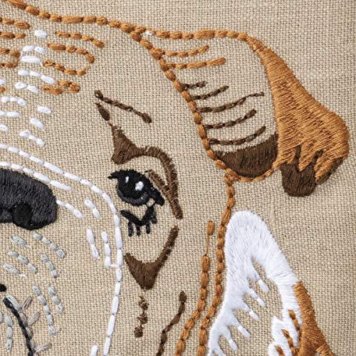 Torchon à vaisselle beige 50x66 cm essuie-tout réutilisable coton lin