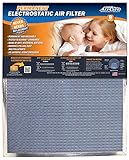 Air-Care 16x25x1 Silver Electrostatic Washable A/C Furnace Air Filter - Limited, Never Buy Another Filter!! - Made In the USA