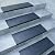Rubber-Cal "Coin-Grip Non-Slip Rubber Tread Stair Mats (6 Pack), Black