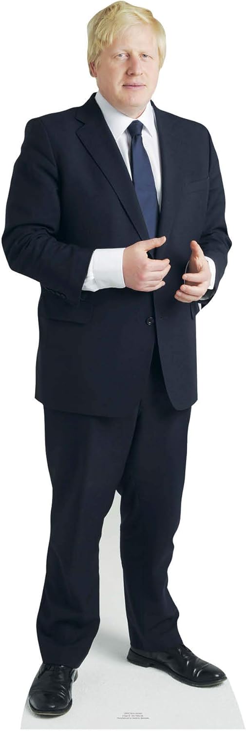 STAR CUTOUTS CS563 Boris Johnson UK Prime Minister Lifesize Cardboard