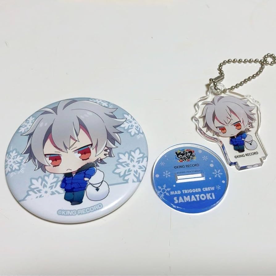 Amazon | 雪まつり ヒプノシスマイク 碧棺左馬刻 缶バッジ