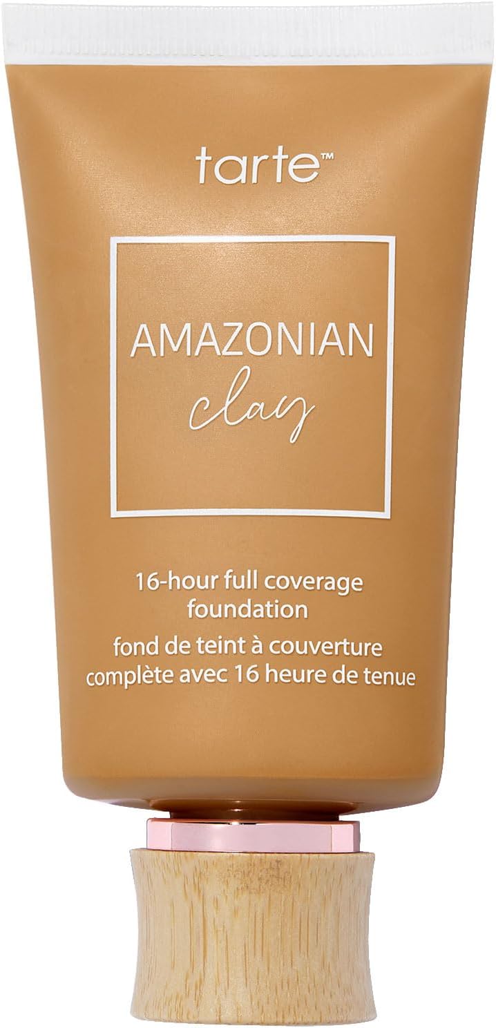 tarte Amazonian clay 16-hour full coverage foundation - 44G tan golden (tan skin with very warm, golden or olive undertones)