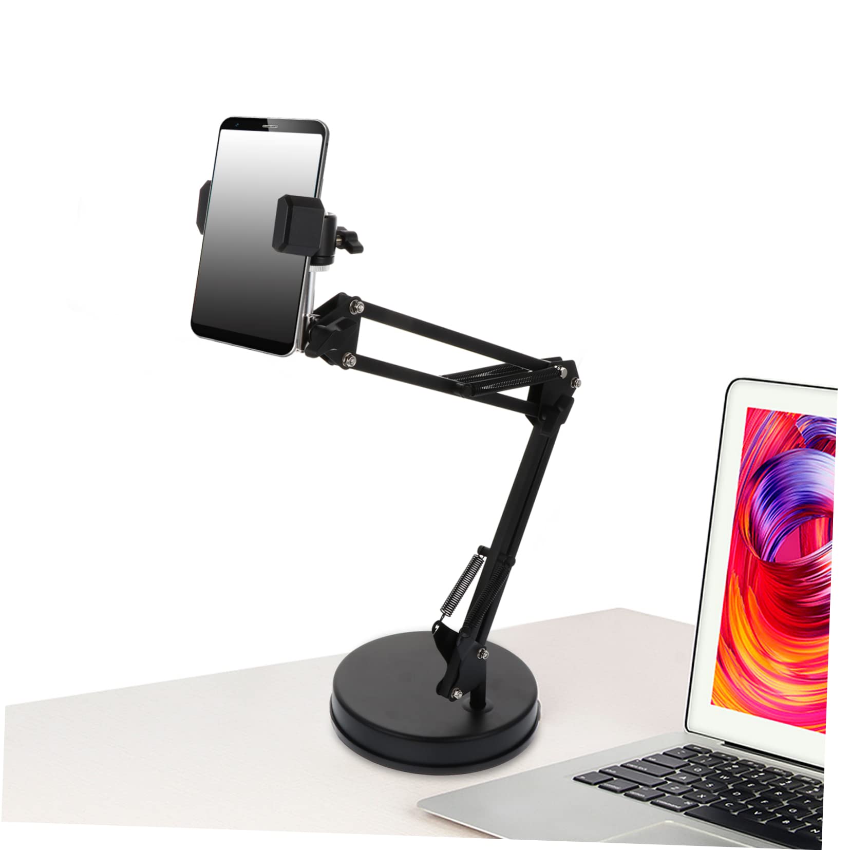Support de Webcam de Bureau Réglable en Fer, 1 Set