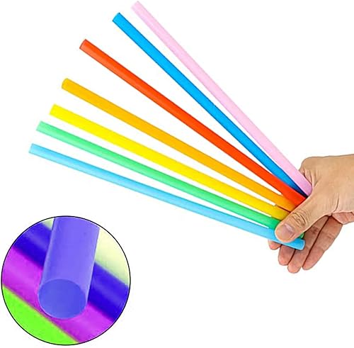 Miniatura 7 de Pajitas desechables, popotes desechables para batidos, ideales para reuniones familiares, fiestas de cumpleaños y reuniones de vacaciones, 300