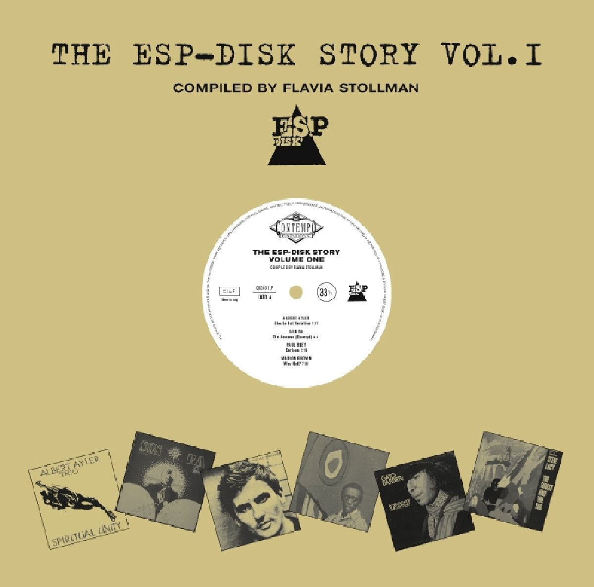 The Esp Disk Story Vol.1 (Lp 140 Gr.Hq Vinyl) [VINYL]
