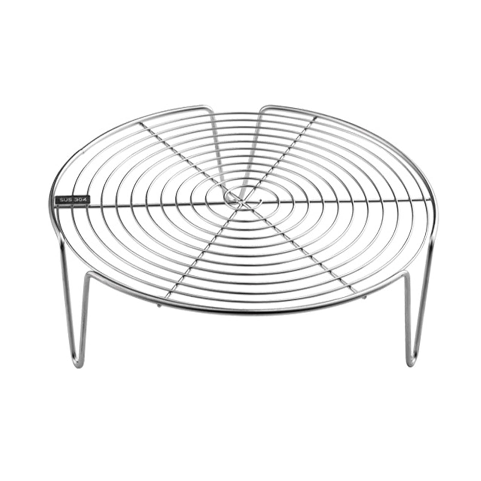 MALSSE Stainless Steel Steaming Rack Food Bun Steamers Fish Rice Dumpling Steaming Holders for Gourmets Cooking Stainless Steel Stand