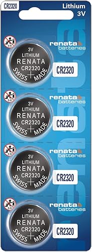 Renata CR2320 Baterías - Batería de litio de 3 V 2320 (4 unidades)