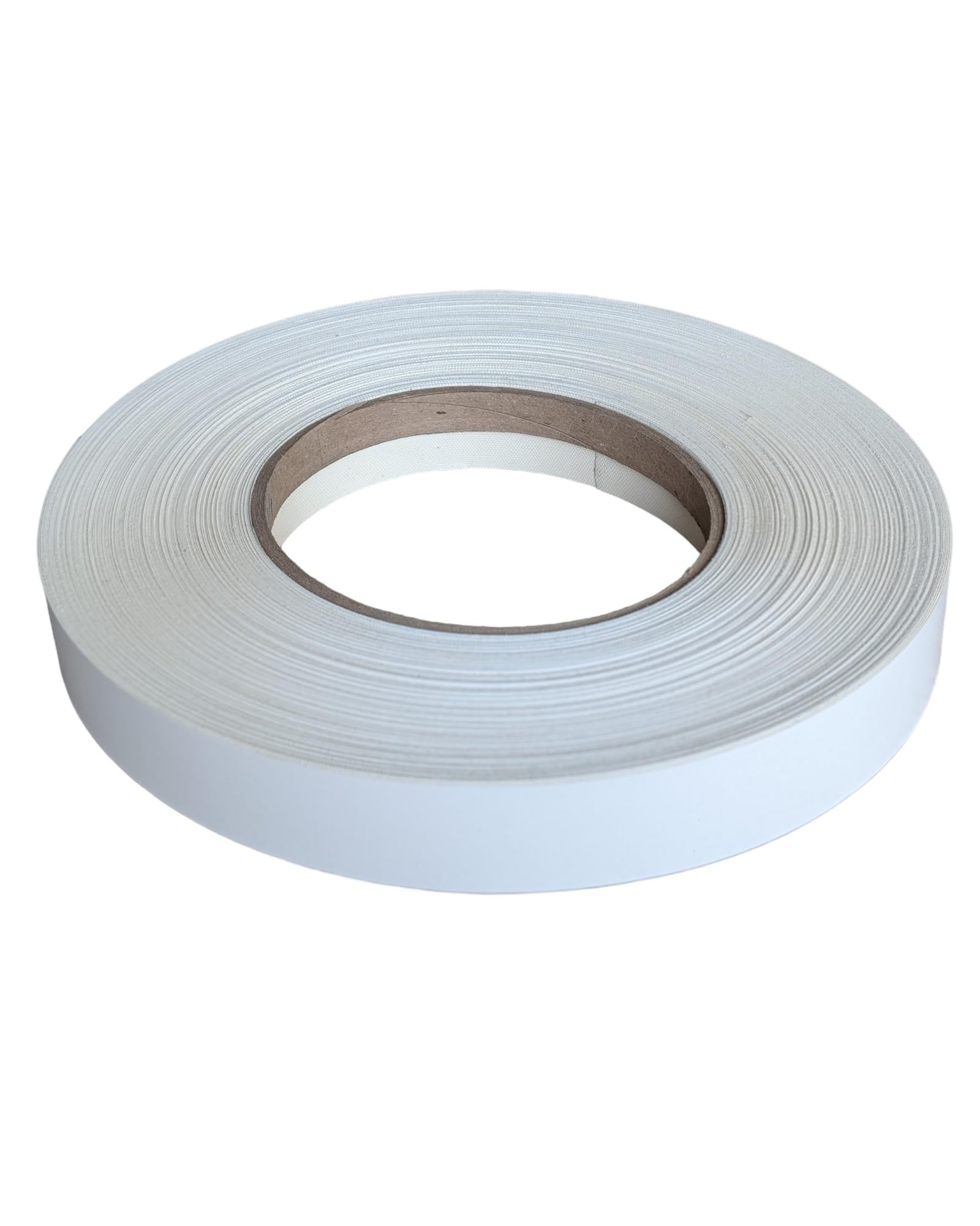 Gedotec Kantenumleimer 21 mm | 100 m Rolle | Weiss Glatt | Umleimer zum Aufbügeln | mit integriertem Schmelzkleber | Kantenband für Möbel | Melaminleiste | Holzfurnier | Möbelkanten-Band