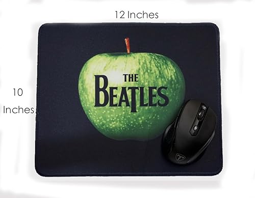 Miniatura 2 de 12.0 x 10.0 in Colección Beatles HD para fans Maus Pad Gummi Mauspad