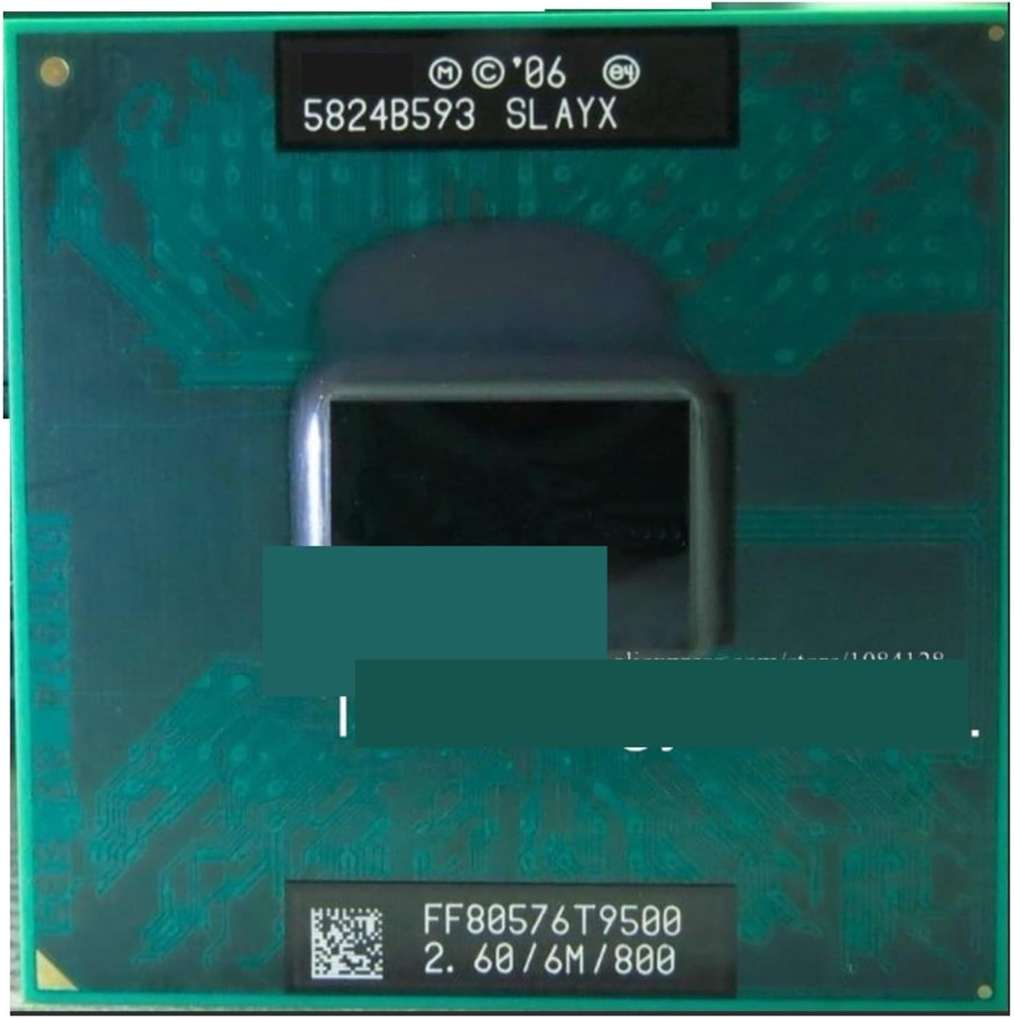 CPU CPU Laptop c 2 Duo T9500 CPU 6M Cache/2.6GHz/800/Dual-Core Socket 479Laptop Processor for GM45/PM45