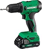 HiKOKI Akku-Bohrschrauber DS18DA (18V, Li-Ion, 50 Nm, 20-stufige Drehmomenteinstellung, LED, im Transportkoffer, inkl. 2x 2.0 Ah Akku und Ladegerät - 4