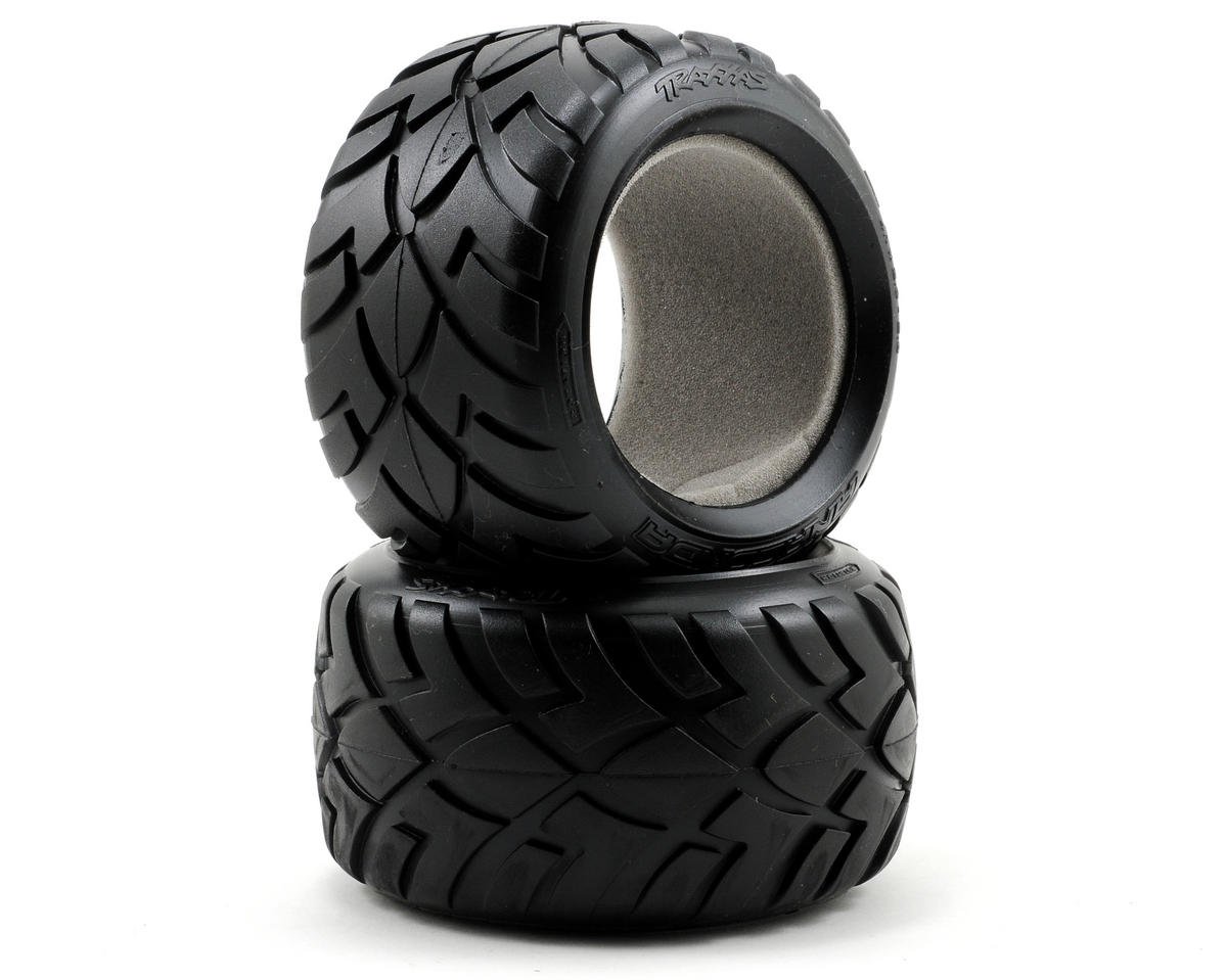 Pneumatici Traxxas Anaconda Su Cerchi Cromati All Star 12 Mm Per Rustler VXL, Jato (TRX5576R)